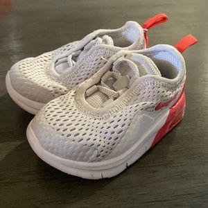 Grey, White & Pink Nikes